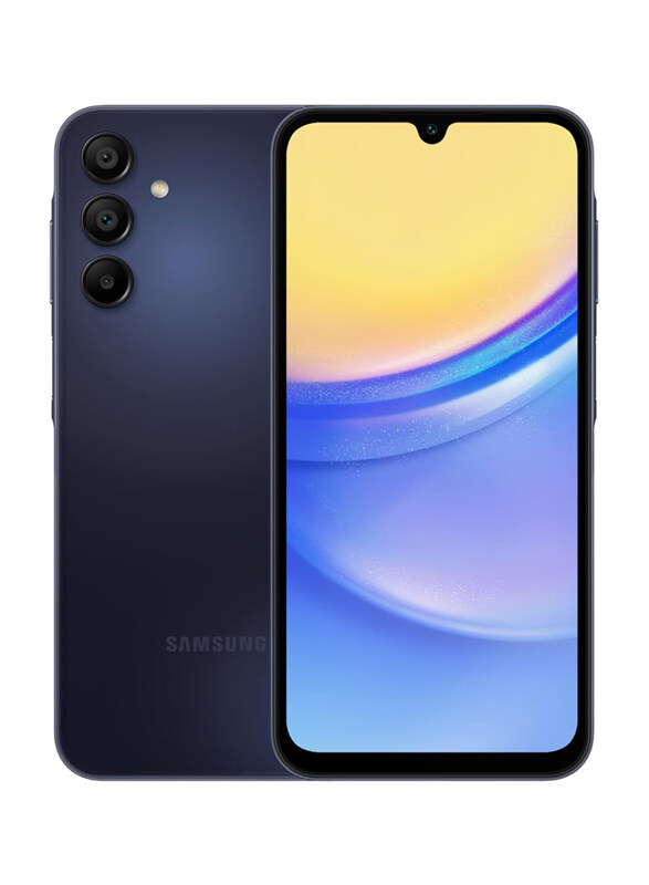 Samsung Galaxy A15 128GB Blue Black, 4GB RAM, 5G, Dual SIM Smartphone, UAE Version
Samsung Galaxy A15 128GB Blue Black, 4GB RAM, 5G, Dual SIM Smartphone, UAE Version