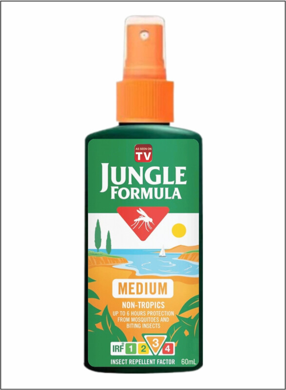 AS SEEN ON TV Jungle Formula - Superior Mosquito Repellent for Maximum Safety in Any Environment
AS SEEN ON TV Jungle Formula - Superior Mosquito Repellent for Maximum Safety in Any Environment