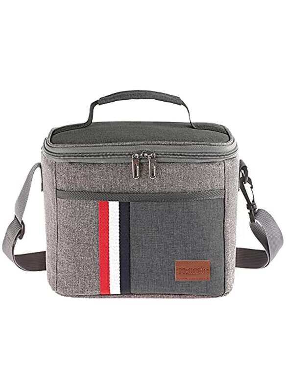 Portable Large Insulated Cooler Leak Proof Water Resistant Lunch Bag For Men Women Adult For Office Shoulder Hand Grey
Portable Large Insulated Cooler Leak Proof Water Resistant Lunch Bag For Men Women Adult For Office Shoulder Hand Grey