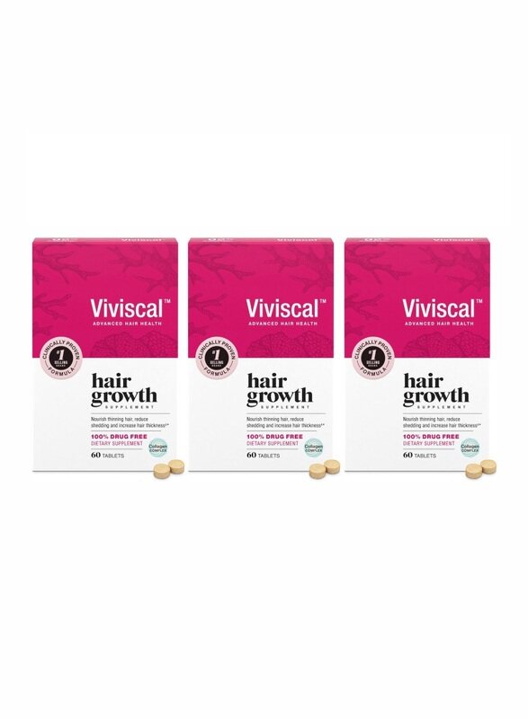 Viviscal Hair Growth Proven Formula for Stronger Thicker and Healthier Hair Pack of 3
Viviscal Hair Growth Proven Formula for Stronger Thicker and Healthier Hair Pack of 3