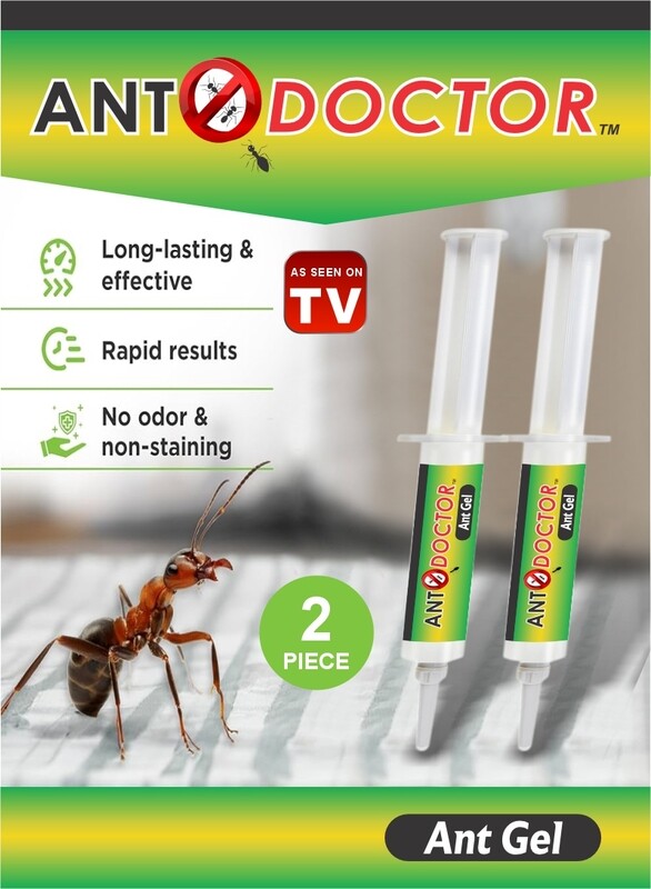 As Seen On TV Ant Control Gel 10g Ant Doctor Injection Type for Fast Results Pack Of 2
As Seen On TV Ant Control Gel 10g Ant Doctor Injection Type for Fast Results Pack Of 2