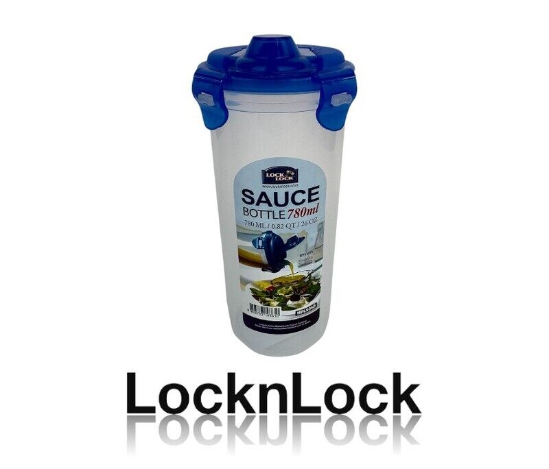 Lock & Lock LocknLock Sauce Bottle 780ml - Durable, BPA-Free Condiment Container, Dishwasher Safe
Lock & Lock LocknLock Sauce Bottle 780ml - Durable, BPA-Free Condiment Container, Dishwasher Safe