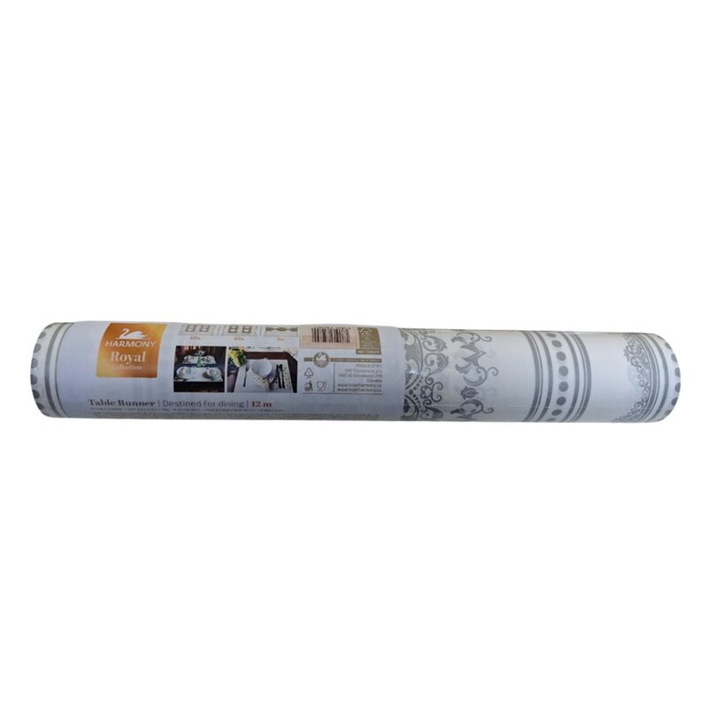 Harmony Royal Collection 12-Meter Table Mat - Elegant Printed White Design for Dining & Events
Harmony Royal Collection 12-Meter Table Mat - Elegant Printed White Design for Dining & Events