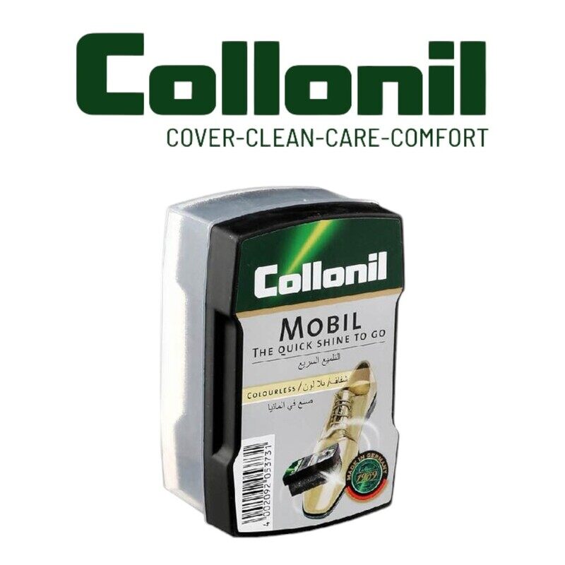 Collonil Mobil Sponge Colorless - Instant Shine & Color Revitalization for Leather
Collonil Mobil Sponge Colorless - Instant Shine & Color Revitalization for Leather