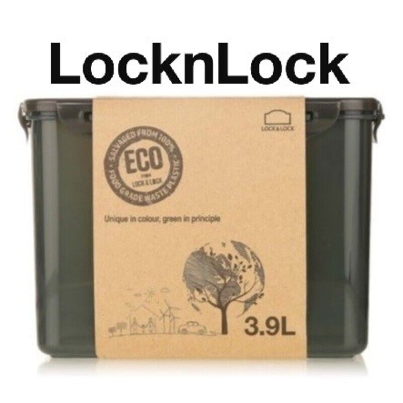 Lock & Lock LocknLock Eco Rectangular Food Container 3.9L - Airtight, Microwave, Freezer, and Dishwasher Safe
Lock & Lock LocknLock Eco Rectangular Food Container 3.9L - Airtight, Microwave, Freezer, and Dishwasher Safe