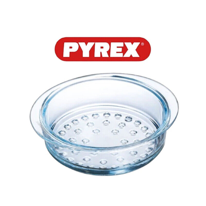 Pyrex Pyroflam 20cm Borosilicate Clear Glass Steamer Basket - Versatile, Durable & BPA-Free for Healthy Cooking
Pyrex Pyroflam 20cm Borosilicate Clear Glass Steamer Basket - Versatile, Durable & BPA-Free for Healthy Cooking