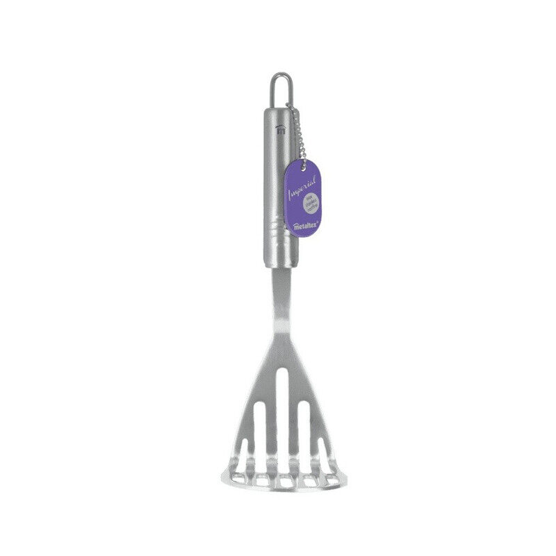 Metaltex Imperial Potato Masher 26cm - Stainless Steel with Ergonomic Handle, Beginner Series
Metaltex Imperial Potato Masher 26cm - Stainless Steel with Ergonomic Handle, Beginner Series