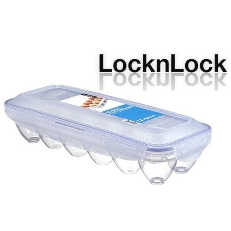 Lock & Lock LocknLock Egg Dispenser 12 Holder - BPA-Free Storage with Snap-Lock Lids for Fresh Eggs
Lock & Lock LocknLock Egg Dispenser 12 Holder - BPA-Free Storage with Snap-Lock Lids for Fresh Eggs