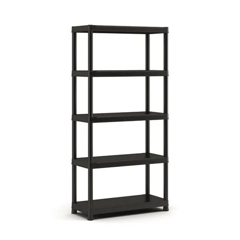Kis Keter Plus Shelf Tribac Black 90x45x182cm - Customizable and Stackable Rack System with Adjustable Connectors
Kis Keter Plus Shelf Tribac Black 90x45x182cm - Customizable and Stackable Rack System with Adjustable Connectors