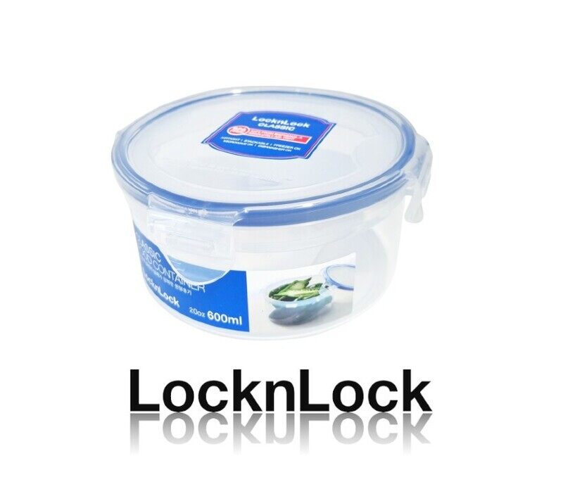 Lock & Lock LocknLock Round Food Container 600ml - Airtight, BPA-Free, Microwave, Freezer, and Dishwasher Safe
Lock & Lock LocknLock Round Food Container 600ml - Airtight, BPA-Free, Microwave, Freezer, and Dishwasher Safe