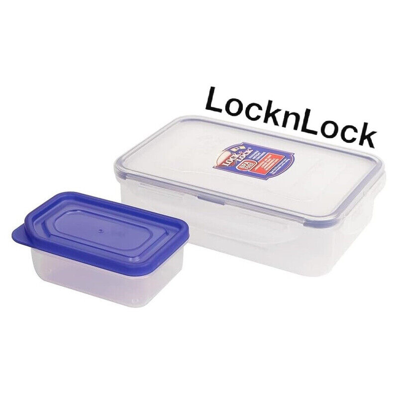 Lock & Lock LocknLock 550ml Rectangular Airtight Food Container with Sauce Tray - BPA-Free, Microwave, Freezer, and Dishwasher Safe
Lock & Lock LocknLock 550ml Rectangular Airtight Food Container with Sauce Tray - BPA-Free, Microwave, Freezer, and Dishwasher Safe