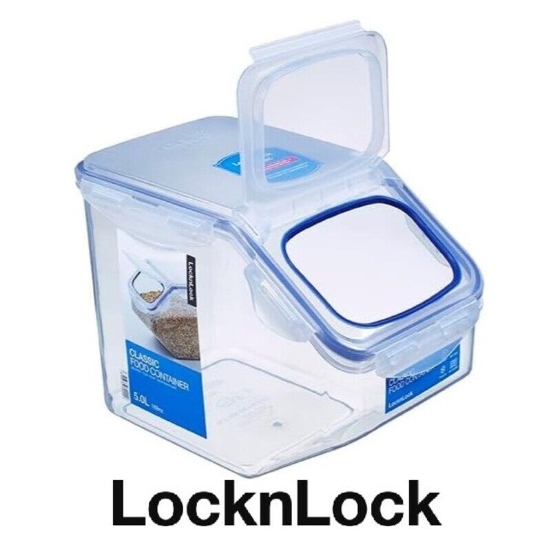 Lock & Lock LocknLock 5L Rice Case - Durable, BPA-Free Kitchen Storage with Enhanced Silicone Seal
Lock & Lock LocknLock 5L Rice Case - Durable, BPA-Free Kitchen Storage with Enhanced Silicone Seal