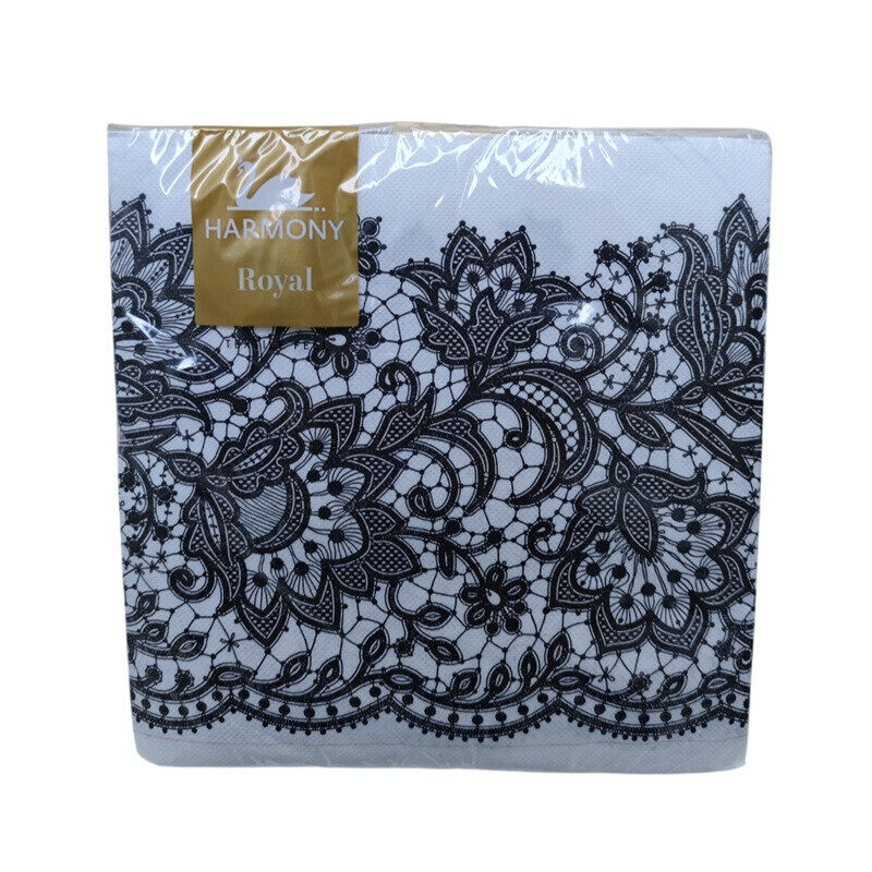 Generic Harmony Royal 2-Ply Table Napkins (40x40cm) - Elegant & Durable, 20-Piece Set for Dining & Events
Generic Harmony Royal 2-Ply Table Napkins (40x40cm) - Elegant & Durable, 20-Piece Set for Dining & Events
