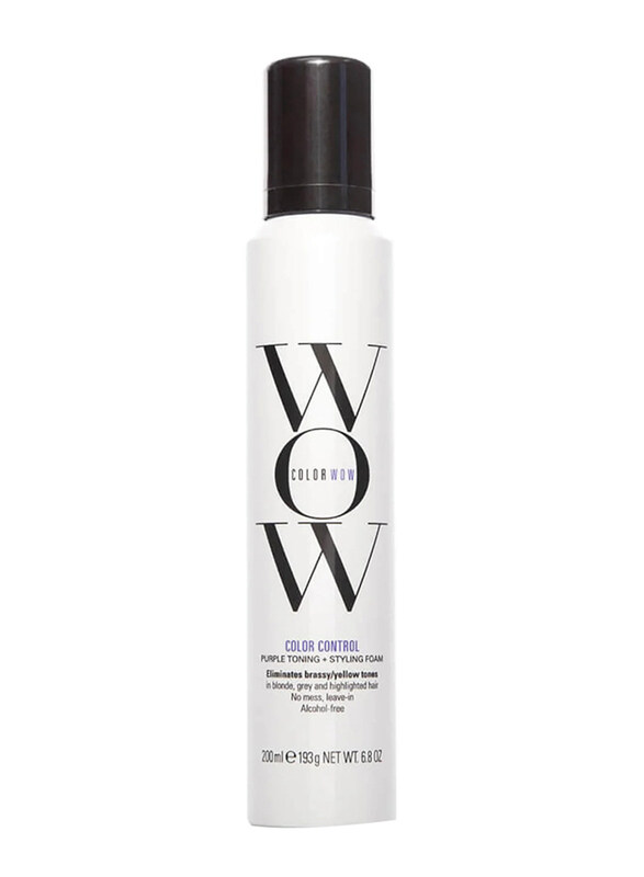 Color Wow Color Control Purple Toning with Styling Foam for Coloured Hair, 200ml
Color Wow Color Control Purple Toning with Styling Foam for Coloured Hair, 200ml