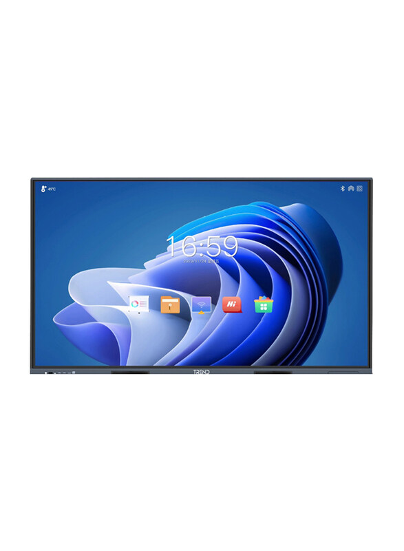 Trend 55" 4K DLED Interactive Display, UHD Display, 8GB RAM, 128GB Storage, Android 14, 20-Point Touch, TR-FPD55TS2, Silver
Trend 55" 4K DLED Interactive Display, UHD Display, 8GB RAM, 128GB Storage, Android 14, 20-Point Touch, TR-FPD55TS2, Silver