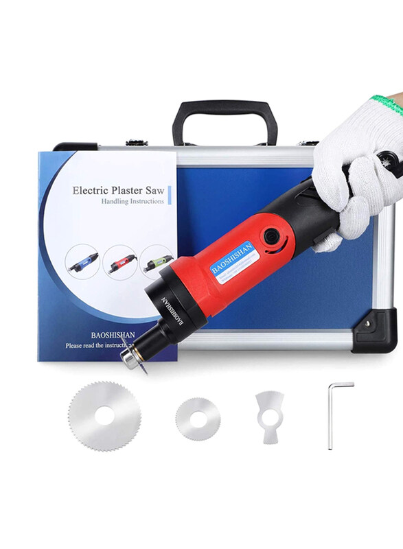 Baoshishan Professional Electric Plaster Saw Speed Adjustable Plaster Cast Cutter for Tearing Polymeric Materials Plaster, 220V, Multicolour
Baoshishan Professional Electric Plaster Saw Speed Adjustable Plaster Cast Cutter for Tearing Polymeric Materials Plaster, 220V, Multicolour