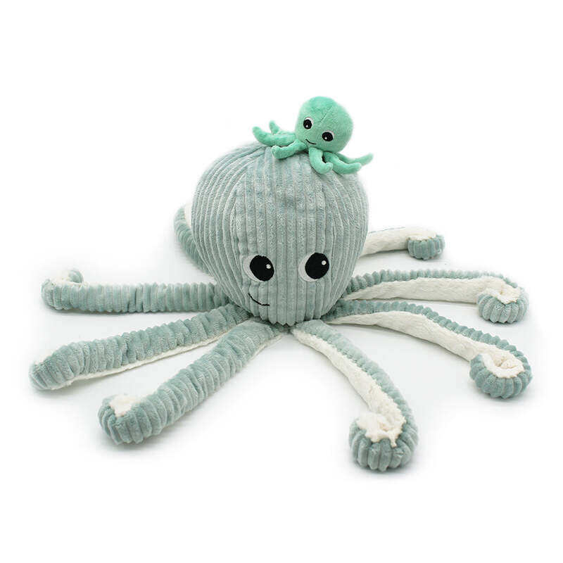Les Deglingos Filou the Octopus Mum & Baby Plush Toy - Soft & Cuddly Mint,45 cm Plush with Hidden Baby Octopus,Ideal for Kids from Birth
Les Deglingos Filou the Octopus Mum & Baby Plush Toy - Soft & Cuddly Mint,45 cm Plush with Hidden Baby Octopus,Ideal for Kids from Birth