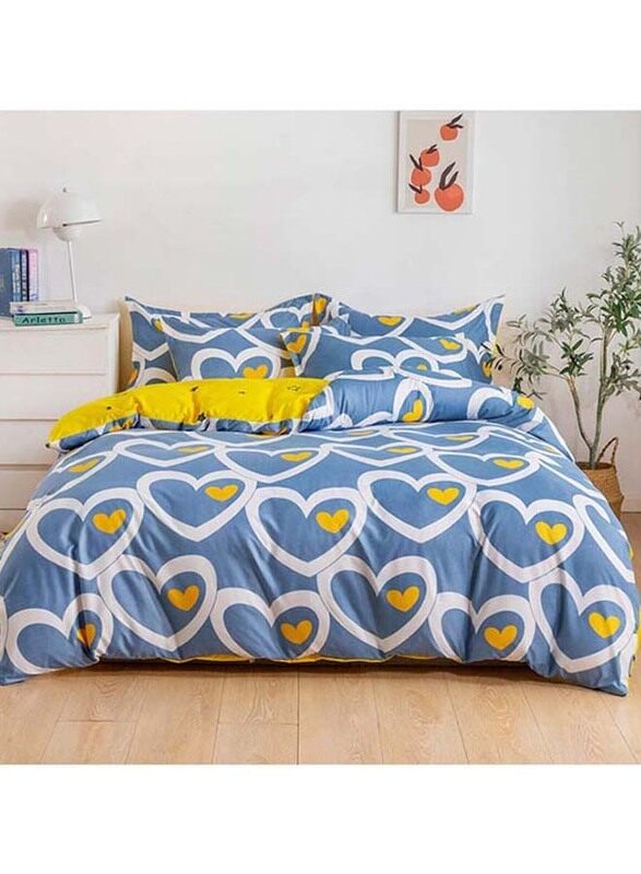 RISHAHOME 6-Piece Microfibre Corduroy Cover Set, 1 Duvet Cover + 1 Fitted Sheet + 4 Pillow Cases, King, Multicolour
RISHAHOME 6-Piece Microfibre Corduroy Cover Set, 1 Duvet Cover + 1 Fitted Sheet + 4 Pillow Cases, King, Multicolour