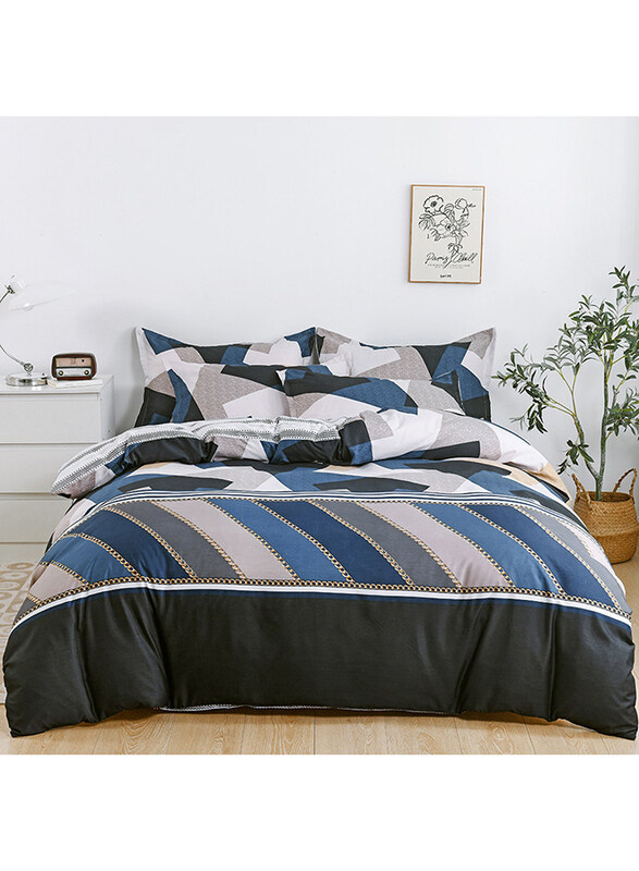 RISHAHOME 6-Piece Microfiber Duvet Cover Set, 1 Duvet Cover + 1 Fitted Sheet + 4 Pillow Cases, King, Biscay
RISHAHOME 6-Piece Microfiber Duvet Cover Set, 1 Duvet Cover + 1 Fitted Sheet + 4 Pillow Cases, King, Biscay