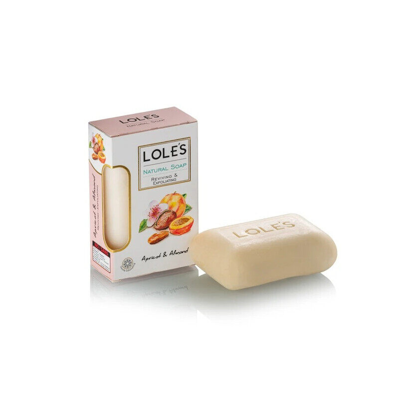 LOLE'S Luxury Pure Natural Soap, Apricoat & Almond Beauty Bar, Vitamin E, SLS-Free, Crisp & Fresh Touch, 100% Vegetable, No Animal Fat 150g
LOLE'S Luxury Pure Natural Soap, Apricoat & Almond Beauty Bar, Vitamin E, SLS-Free, Crisp & Fresh Touch, 100% Vegetable, No Animal Fat 150g
