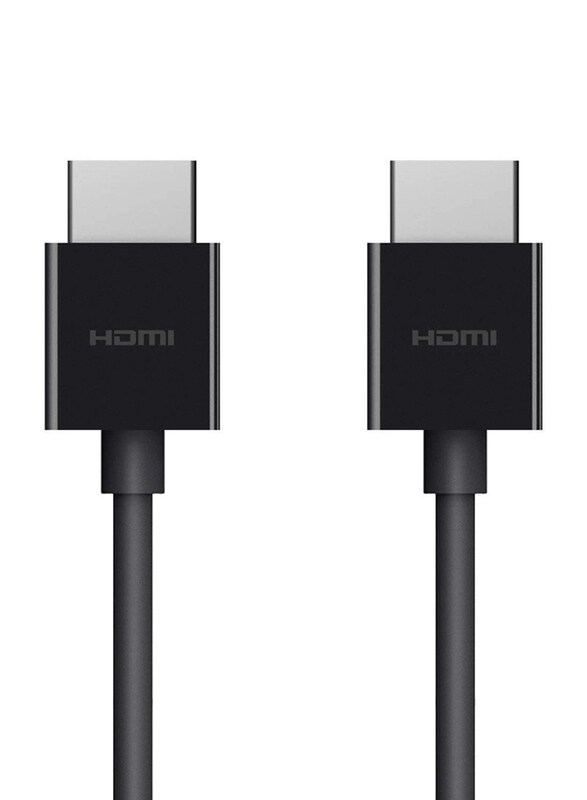 Belkin 2-Meter HDMI Cable, 4k-Ultra High Speed 2.1 HDMI Male to HDMI, Supports HDR 10 and Dolby Vision, Black
Belkin 2-Meter HDMI Cable, 4k-Ultra High Speed 2.1 HDMI Male to HDMI, Supports HDR 10 and Dolby Vision, Black