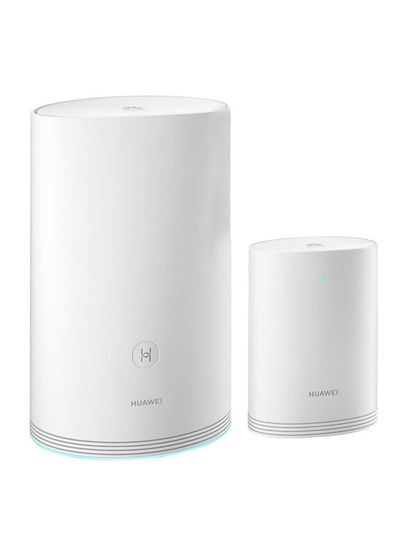 Huawei WiFi Q2 Pro 1 Base with 1 Satellite Mesh Wi-Fi System, 1200Mbps, WS5280-1PLUS1, White
Huawei WiFi Q2 Pro 1 Base with 1 Satellite Mesh Wi-Fi System, 1200Mbps, WS5280-1PLUS1, White
