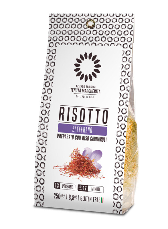 Tenuta Margherita Risotto Saffron Ready to Cook with Italian Carnaroli Rice, 250g
Tenuta Margherita Risotto Saffron Ready to Cook with Italian Carnaroli Rice, 250g
