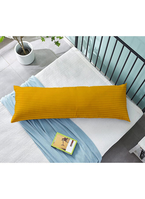 krude 100% Polyester 85GSM Microfiber Super Soft Breathable Long Body Pillow with Filling 1300gm Hollow Fiber Comfort, 45 x 120cm, Mustard
krude 100% Polyester 85GSM Microfiber Super Soft Breathable Long Body Pillow with Filling 1300gm Hollow Fiber Comfort, 45 x 120cm, Mustard