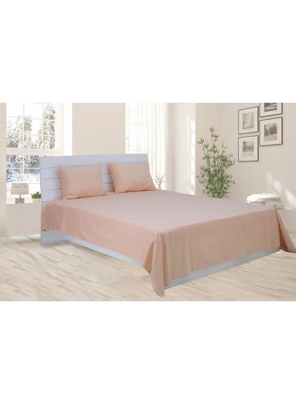 Generic 2-Piece Fitted Sheet Set, 1 Fitted Sheet + 1 Pillow Case, Single, Peach
Generic 2-Piece Fitted Sheet Set, 1 Fitted Sheet + 1 Pillow Case, Single, Peach