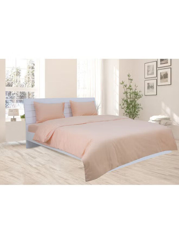 Generic 3-Piece Duvet Cover Set, 1 Duvet Cover + 2 Pillow Cases, 240 x 260cm, Peach
Generic 3-Piece Duvet Cover Set, 1 Duvet Cover + 2 Pillow Cases, 240 x 260cm, Peach