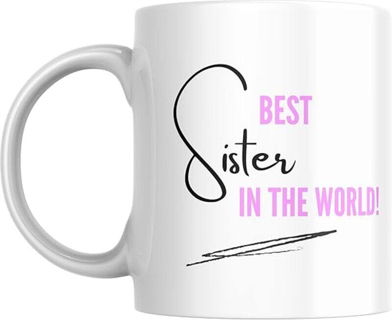 SIESTASAFARI Best Sister In The World Coffee Mug, Gift for Sister, Birthday Gift, Rakhi Bandhan
SIESTASAFARI Best Sister In The World Coffee Mug, Gift for Sister, Birthday Gift, Rakhi Bandhan
