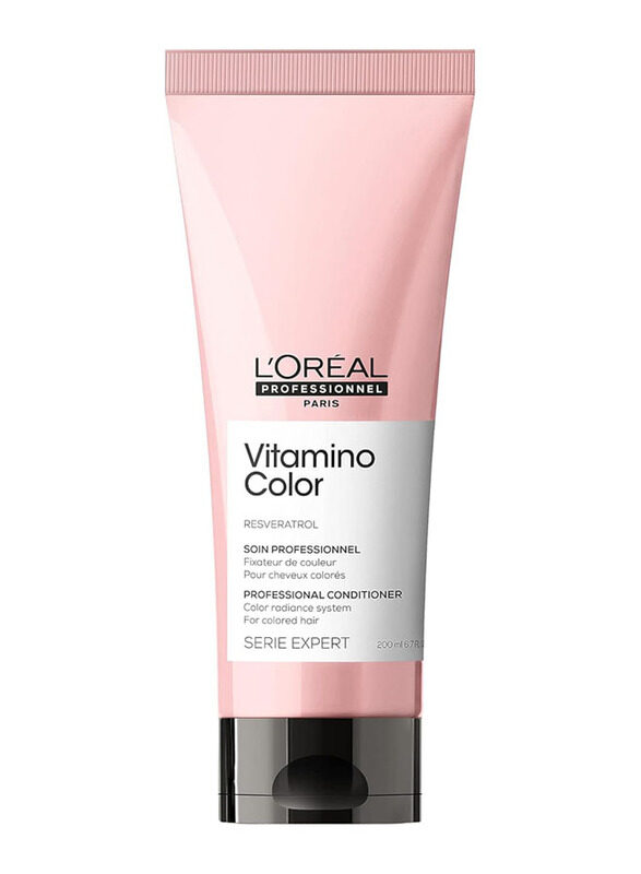 L'oreal Paris Vitamino Colour Professional Conditioner for All Hair Types, 200ml
L'oreal Paris Vitamino Colour Professional Conditioner for All Hair Types, 200ml