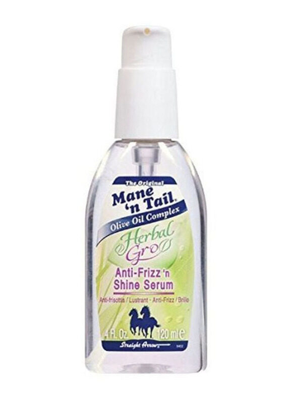 Mane 'n Tail Herbal Gro Anti-Frizz & Shine Multicolour Serum for All Hair Types, 120ml
Mane 'n Tail Herbal Gro Anti-Frizz & Shine Multicolour Serum for All Hair Types, 120ml