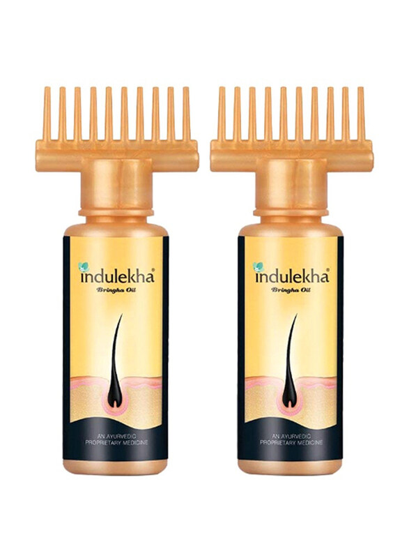 Indulekha Bhringa Hair Oil Set with Applicator Comb for All Hair Types, 100ml, 2 Piece
Indulekha Bhringa Hair Oil Set with Applicator Comb for All Hair Types, 100ml, 2 Piece