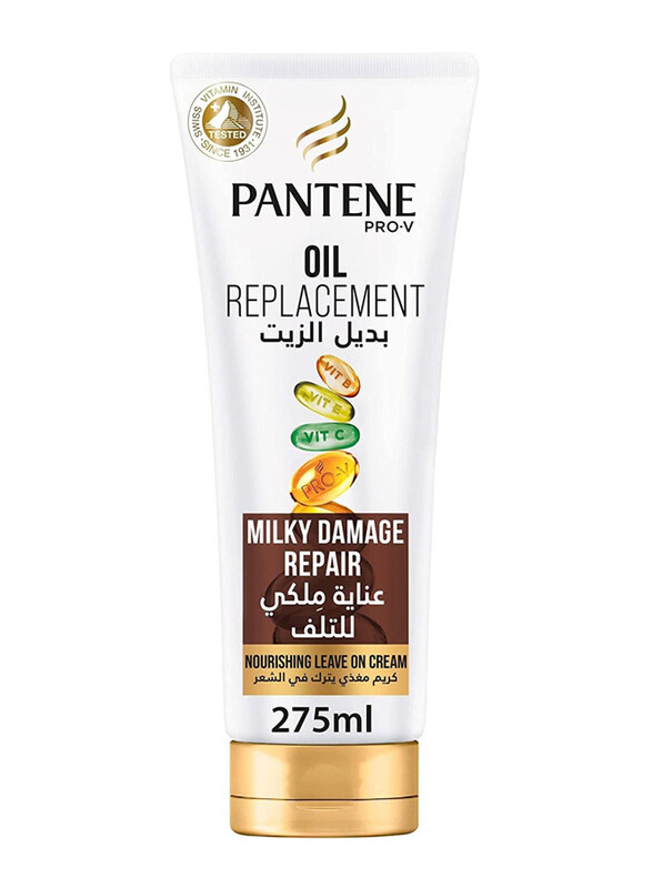 Pantene Pro V Milky Damage Repair Oil Replacement Leave in For Damaged Hair, 275ml
Pantene Pro V Milky Damage Repair Oil Replacement Leave in For Damaged Hair, 275ml