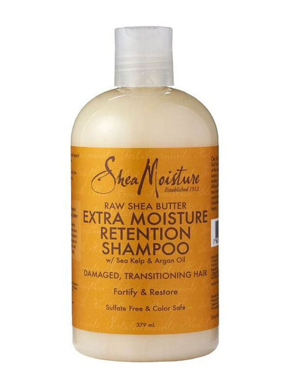 Sheamoisture Raw Shea Butter Moisture Retention Shampoo for All Hair Types, 384ml
Sheamoisture Raw Shea Butter Moisture Retention Shampoo for All Hair Types, 384ml
