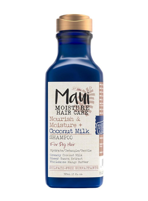Maui Moisture Nourish And Moisture Shampoo With Coconut Milk for Dry Hair, 385ml
Maui Moisture Nourish And Moisture Shampoo With Coconut Milk for Dry Hair, 385ml
