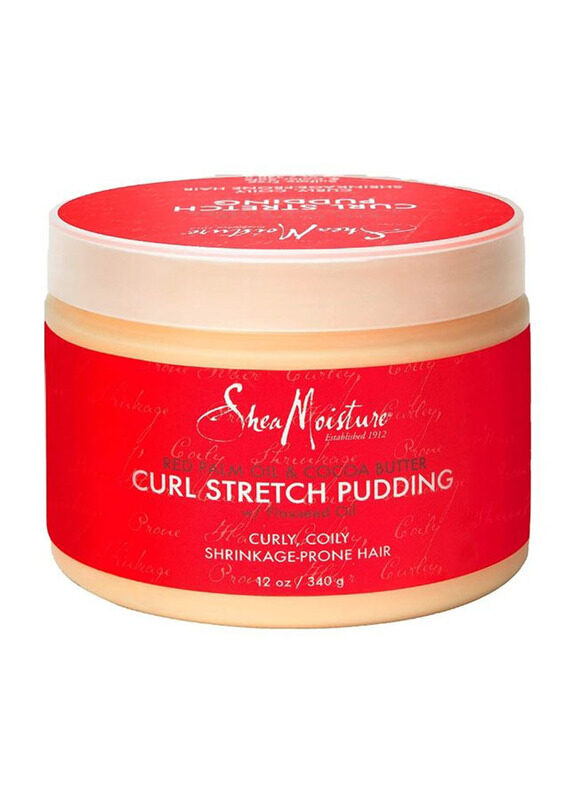 Shea Moisture Red Palm Oil and Cocoa Butter Curl Stretch Pudding Styler for All Hair Types, 340g
Shea Moisture Red Palm Oil and Cocoa Butter Curl Stretch Pudding Styler for All Hair Types, 340g