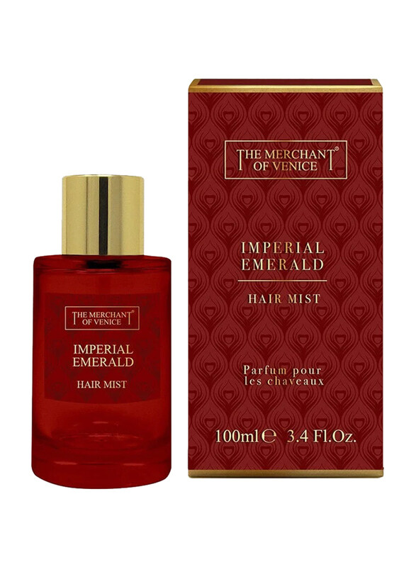The Merchant of Venice Imperial Emerald Women Hair Perfume & Mist for All Hair Types, 100ml
The Merchant of Venice Imperial Emerald Women Hair Perfume & Mist for All Hair Types, 100ml
