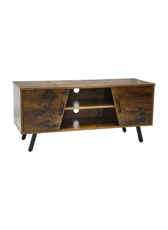 Karnak Stylish Entertainment Modern TV Cabinet Stand with Natural Wood Finish, Brown
Karnak Stylish Entertainment Modern TV Cabinet Stand with Natural Wood Finish, Brown