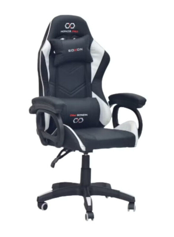 Karnak PU Leather Modern Design 360° Gaming Chair with Headrest & Arm Rest, K-FR44, Black/White
Karnak PU Leather Modern Design 360° Gaming Chair with Headrest & Arm Rest, K-FR44, Black/White