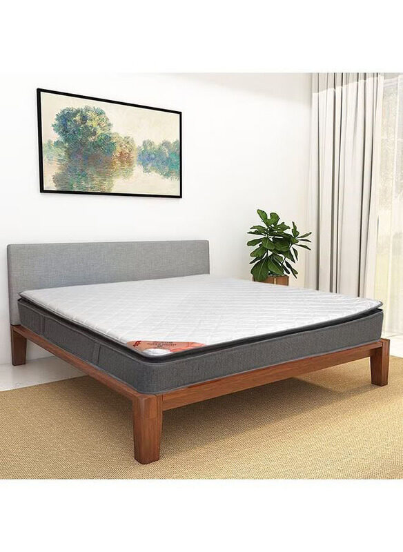 Karnak Super Night Pillow Top Bonnell Spring Mattress Medium Feel, Queen, White/Grey
Karnak Super Night Pillow Top Bonnell Spring Mattress Medium Feel, Queen, White/Grey