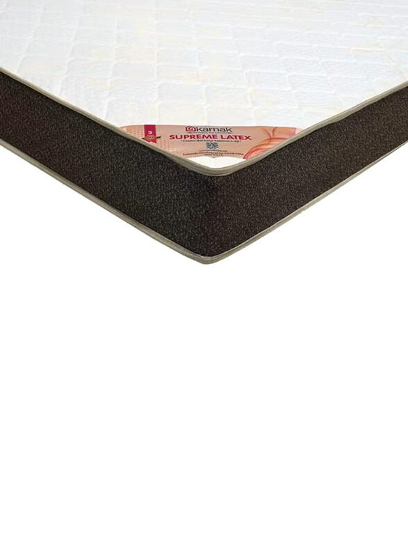 Karnak Supreme Latex Mattress Medium Firm Feel, Queen, White/Black
Karnak Supreme Latex Mattress Medium Firm Feel, Queen, White/Black