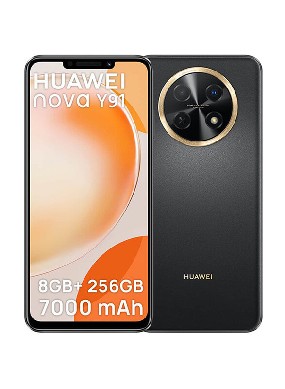 Huawei nova Y91 256GB Starry Black, 8GB RAM, 4G, Dual Sim Smartphone, Middle East Version
Huawei nova Y91 256GB Starry Black, 8GB RAM, 4G, Dual Sim Smartphone, Middle East Version