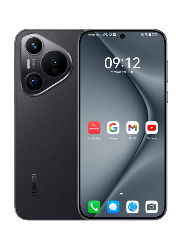 Huawei Pura 70 256GB Black, 12GB RAM, 5G, Dual Sim Smartphone, Middle East Version
Huawei Pura 70 256GB Black, 12GB RAM, 5G, Dual Sim Smartphone, Middle East Version