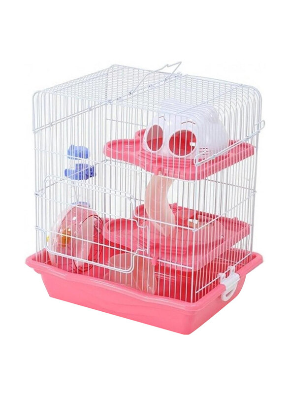 Vsell24 Small Animal Cage Habitat for Hamster Chinchilla Gerbil and Mouse with Accessories, Multicolour
Vsell24 Small Animal Cage Habitat for Hamster Chinchilla Gerbil and Mouse with Accessories, Multicolour