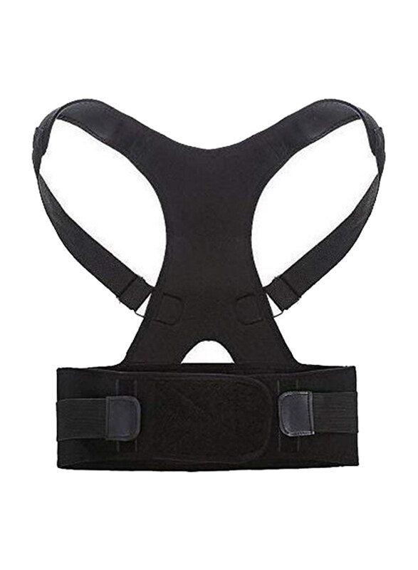 Generic Magnetic Corset Posture Support Brace Therapy Straps for Men and Women, Small, Black
Generic Magnetic Corset Posture Support Brace Therapy Straps for Men and Women, Small, Black
