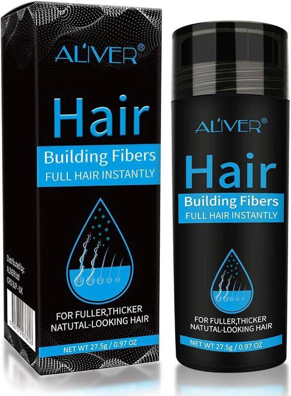 Alverde Aliver Hair Fibers for Thinning Hair - Undetectable Natural Formula - Thicker Fuller Hair in 15 Seconds - Conceals Hair Loss & Look Younger - Designed
Alverde Aliver Hair Fibers for Thinning Hair - Undetectable Natural Formula - Thicker Fuller Hair in 15 Seconds - Conceals Hair Loss & Look Younger - Designed