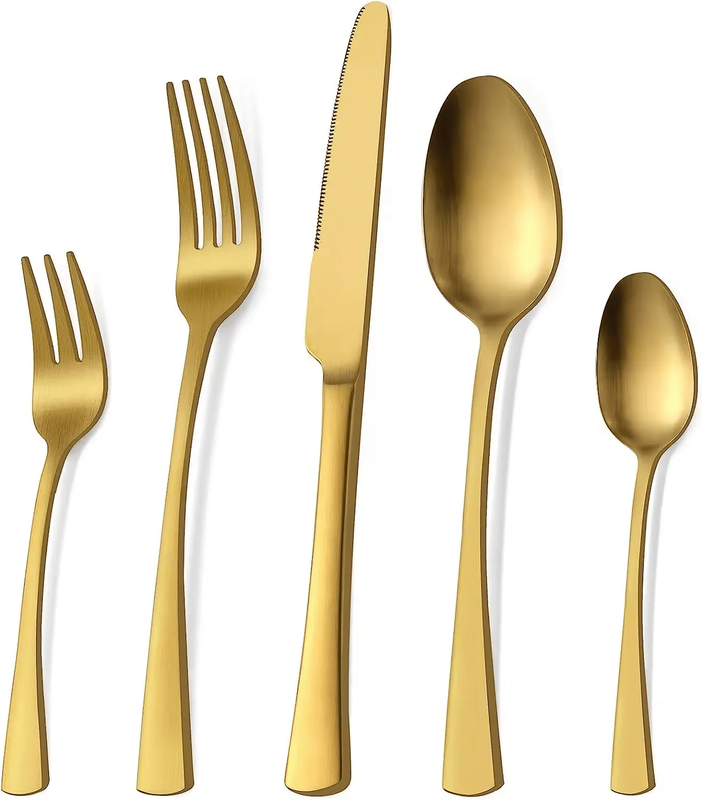 MAAC Home Royal Gold Trimmed Cutlery Set Set of 10 Luxurious Elegant Durable and Classic Premium Design Cutlery Set Perfect for everyday use, and get
MAAC Home Royal Gold Trimmed Cutlery Set Set of 10 Luxurious Elegant Durable and Classic Premium Design Cutlery Set Perfect for everyday use, and get