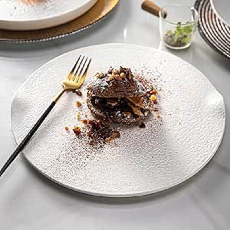 MAAC Home Minimalist Flat White Plate Elegant Durable and Classic design Perfect for Family Everyday Use, and Family Get- Together, Restaurant, Banque
MAAC Home Minimalist Flat White Plate Elegant Durable and Classic design Perfect for Family Everyday Use, and Family Get- Together, Restaurant, Banque